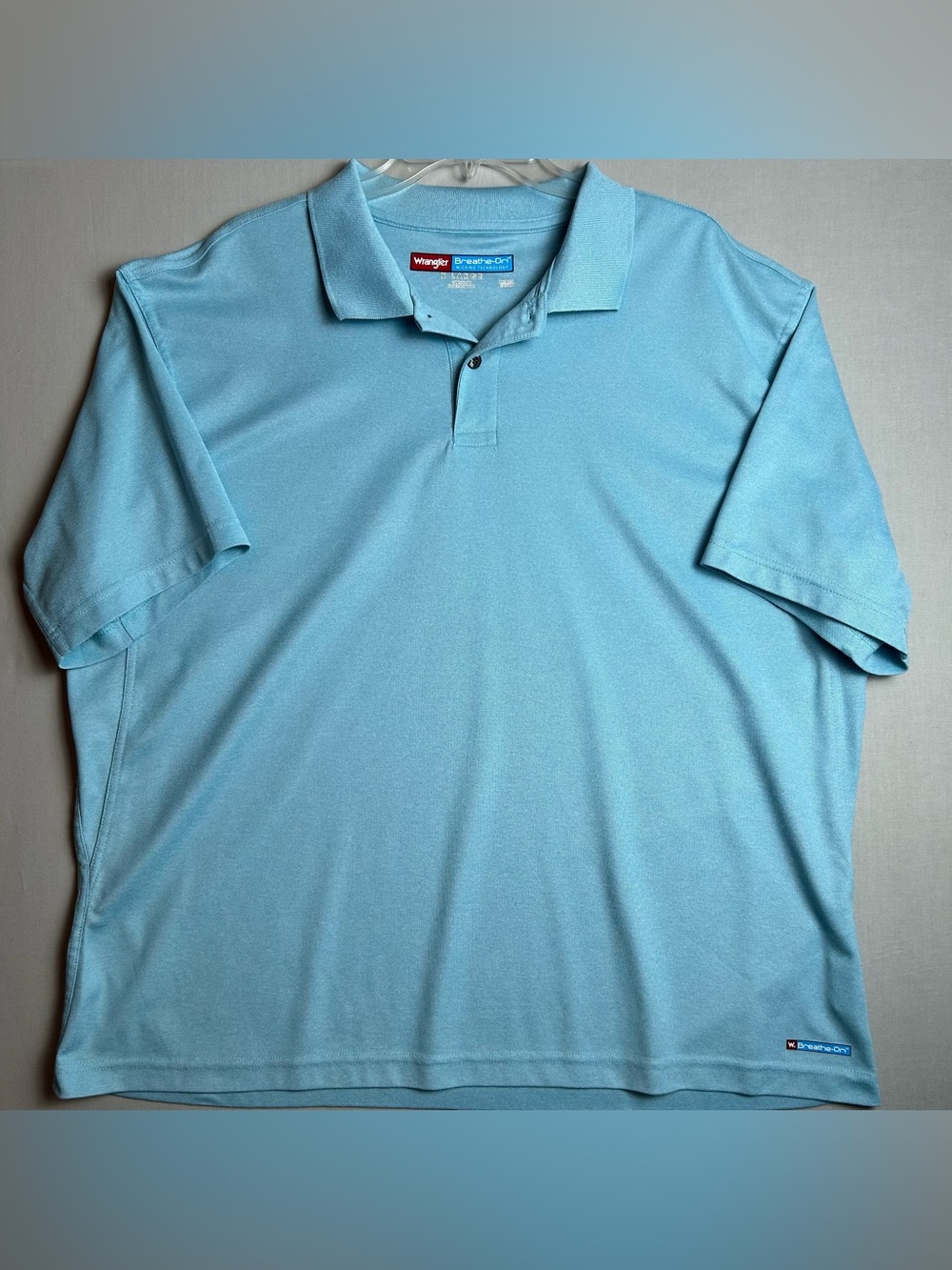 Wrangler X-Large Breathe-Dri “Robin” Color Mens Polo Shirt